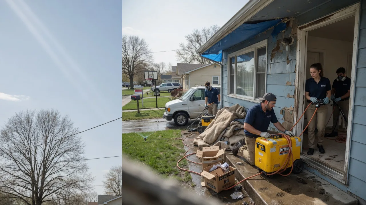 Basement Flood Cleanup in Lanagan, MO near me